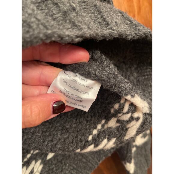 VINTAGE Ted BakerJean lambs will zip front cardigan sweater size (2) Small - Picture 6 of 7